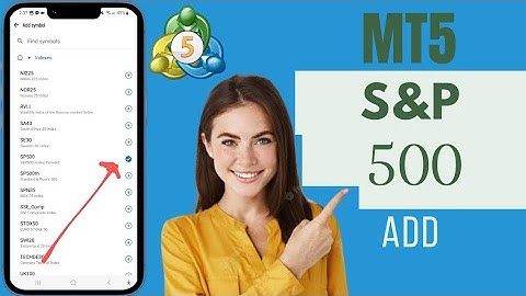 How To Add S&P 500 To MetaTrader 5 | Add S&P 500 To MT5 