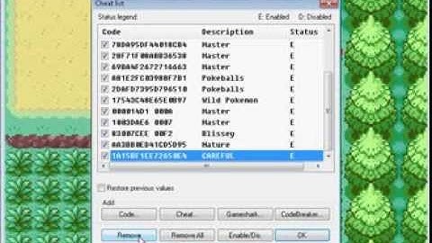 Pokemon Fire Red VisualBoyAdvance Tutorial - Pokemon Natures (and other stuff)