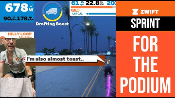 Can I get a win in ZWIFT? - ZRS: Rewind Stage 3 on Volcano Climb in Watopia