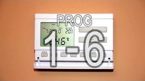 Computherm Q7 | Q7RF | Q8RF - programowanie termostatu