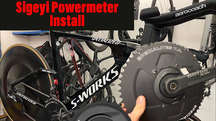 Sigeyi Powermeter install on S-works Shiv tt