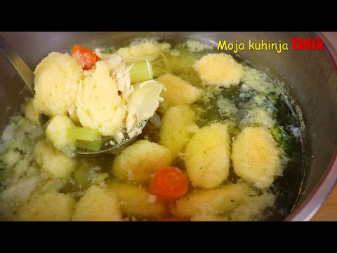 Dumplings made of semolina and eggs - a RECIPE that always SUCCESSFUL