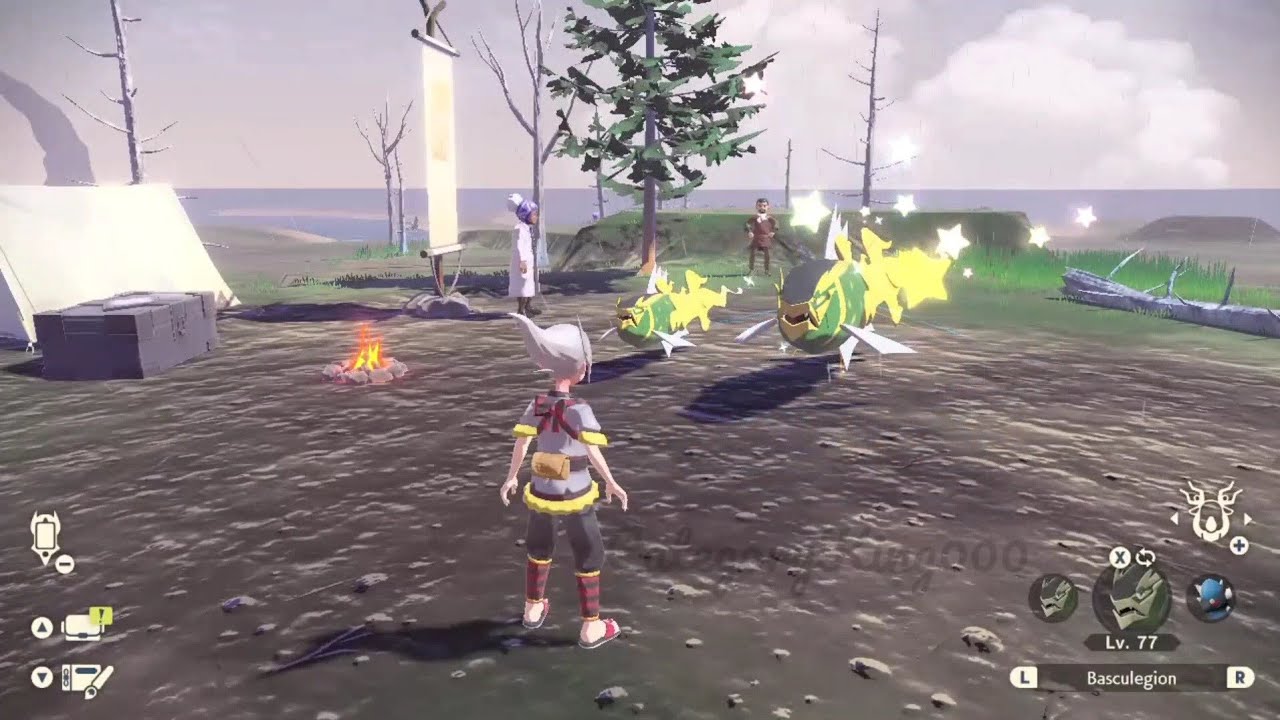 Leggende Pokémon Arceus, ecco il mitico Basculegion volante