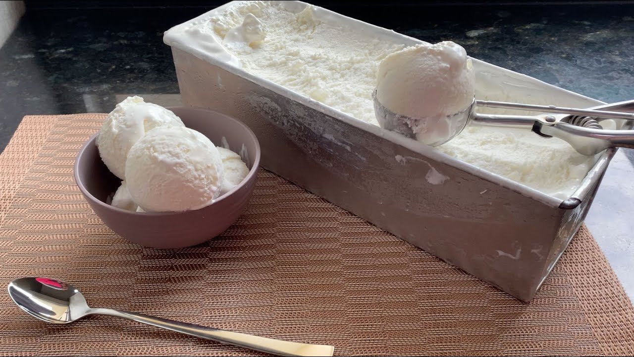 Sorvete Caseiro de Tapioca igual ao profissional