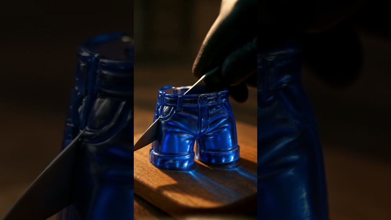 Asmr glass cutting  sound is here 