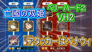 【うたわれるもの ロストフラグ】亡國の双姫VH2（ベリーハード２）