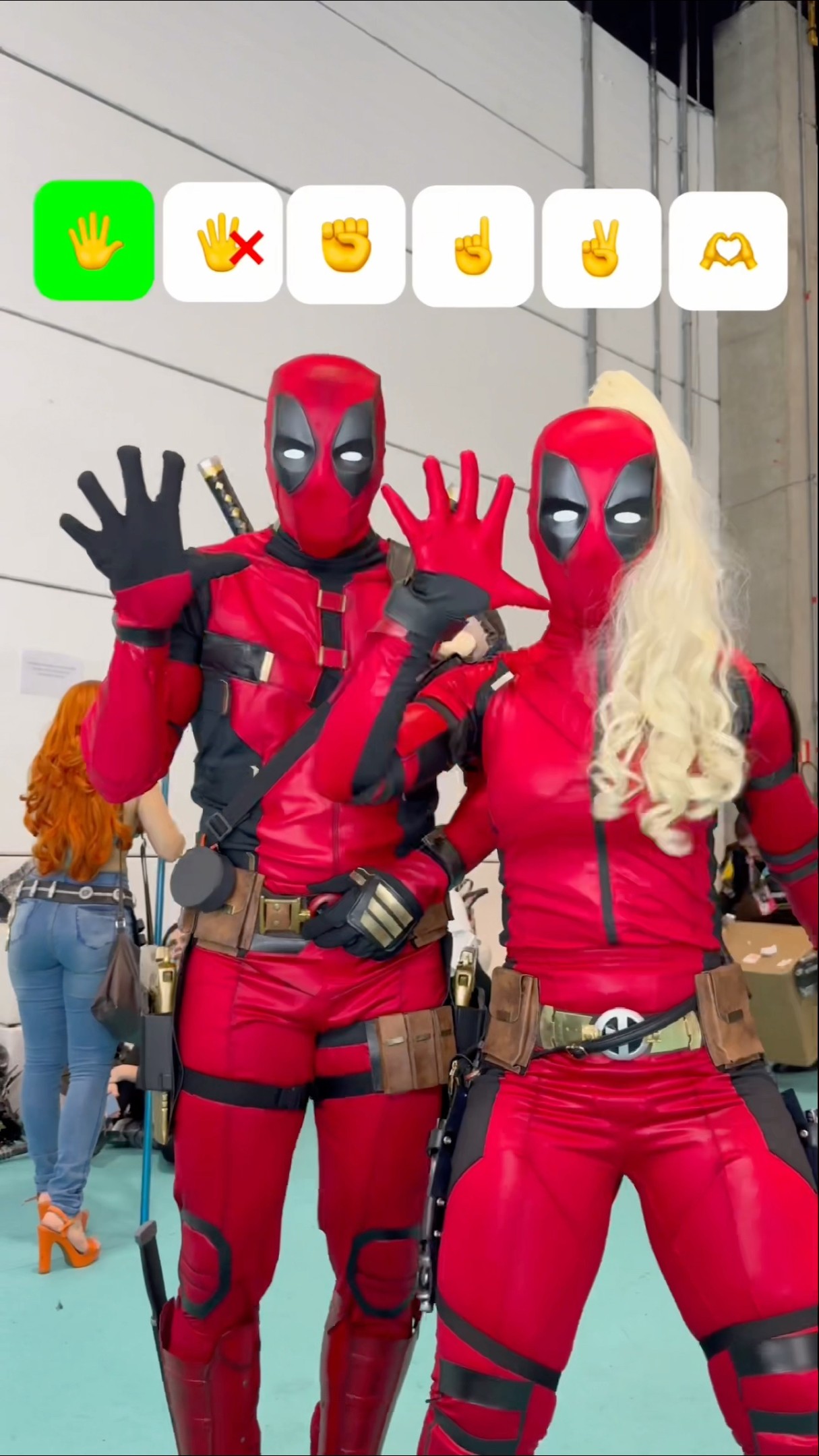 Eles conseguiram? ?? @ApolloSant #deadpool #ladypool #tutorial