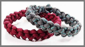 Paracord Bracelet: Quick Deploy "Zipper Sinnet" Bracelet Design Without Buckle