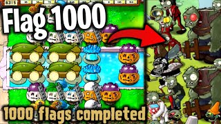 What reaching 1000 Flags looks like in PvzExpansion