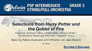 Selections from Harry Potter and the Goblet of Fire, arr. Jack Bullock – Score & Sound
