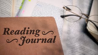 Reading journal flip through | spread ideas and yearly wrap up