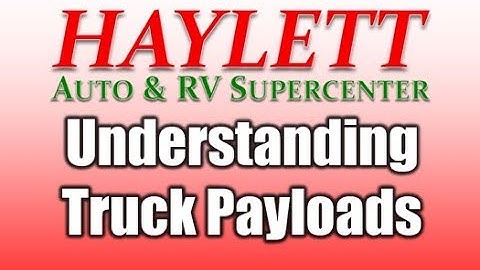Understanding Truck Payload Ratings with Erin Dirschell