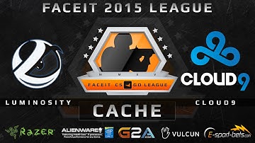 Luminosity vs Cloud9 - Cache (FACEIT 2015 League)