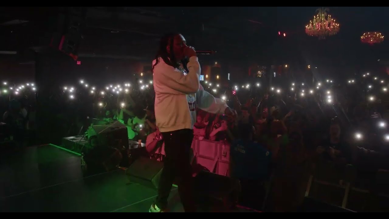Young Nudy Performs "Peaches & Eggplants" in Charlotte