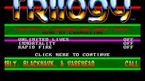 Trilogy   Sonic Boom mp4 HYPERSPIN AMIGA INTRO CRACKTRO DEMO COMMODORE NOT MINE VIDEOS