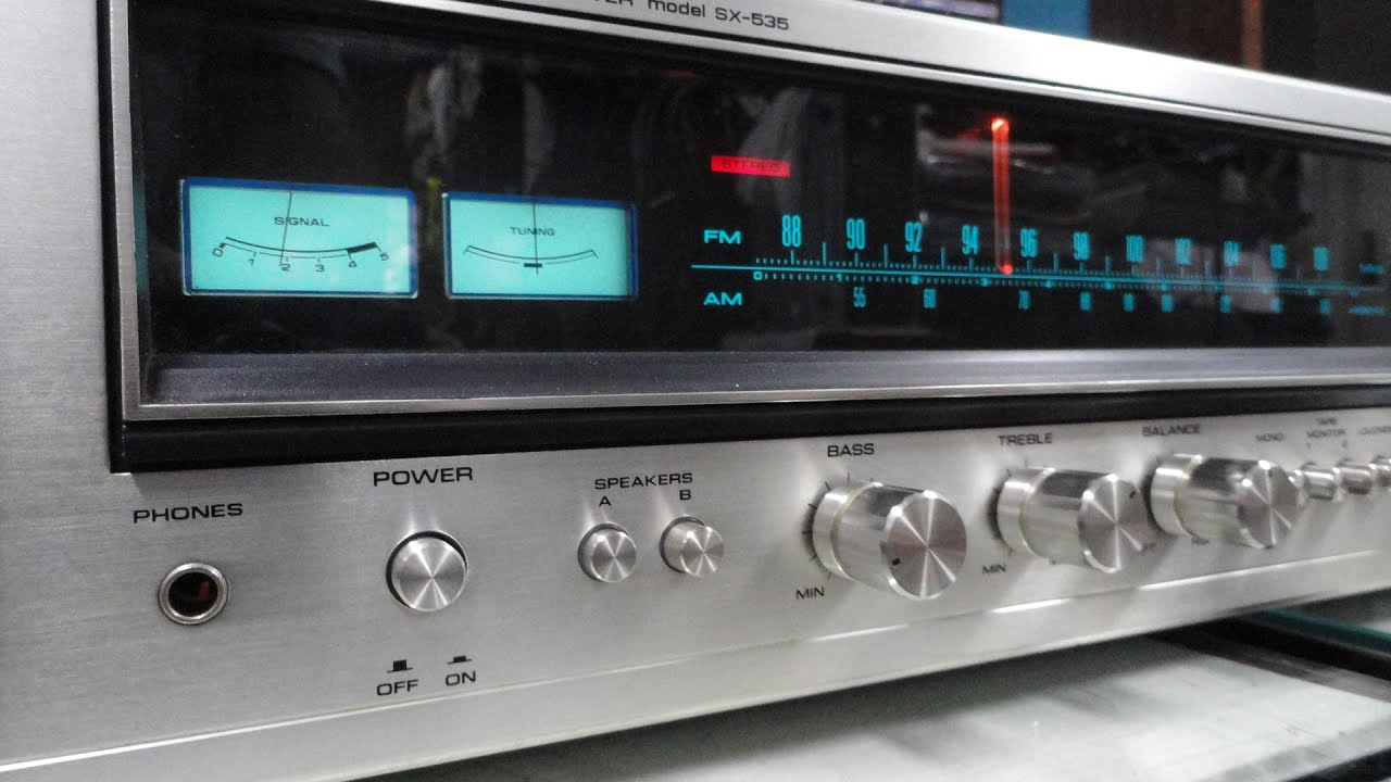 O Rei do Som - Receiver Pioneer SX-535 - YouTube O Rei do Som - Receiver Pioneer SX-535 - YouTube