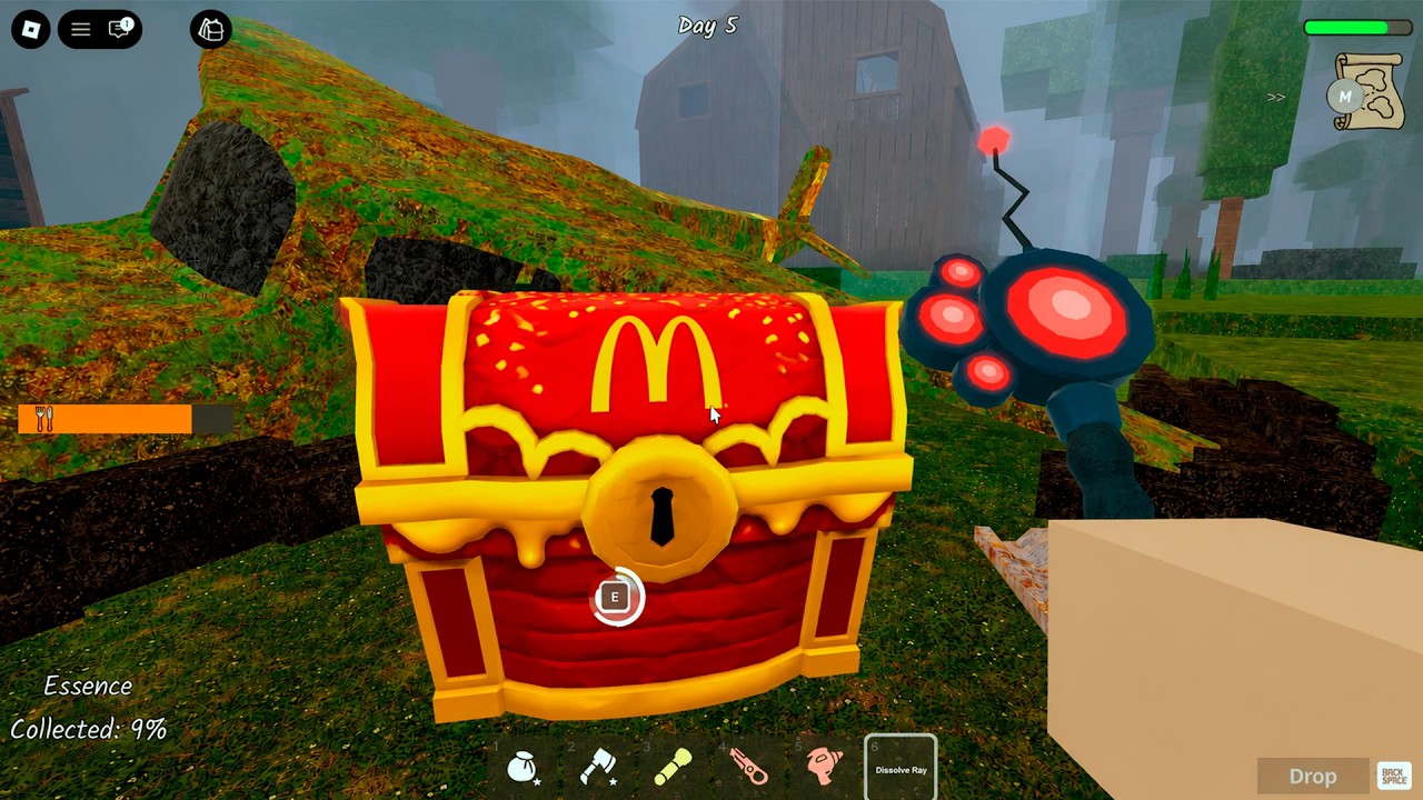 I FOUND A NEW MCDONALD'S CHEST in 99 Night in The Forest!