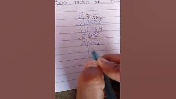 prime factor of 7056 #shorts #prime