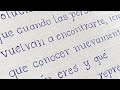 Cómo escribir a mano bonito con Bolígrafo | Caligrafía Pablo Bermúdez