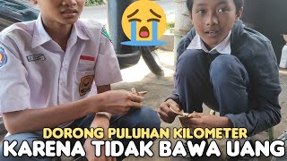 Kasihan bocil2 ini ditolak beberapa bngkel karena tidak punya uang 😥