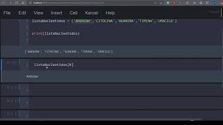 10 Manipulación de Listas (Parte 03) | Obtener Elementos por Indice | Bioinformática con Python