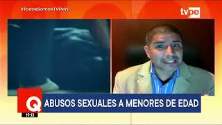 Qué Está Pasando | Dimitri Senmache, presidente de la Red Peruana contra la Pornografía Infantil