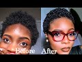 HOW TO DEFINE CURLS ON 4B/4C SHORT NATURAL HAIR (DETAILED) #NATURAL #HAIR #HOW