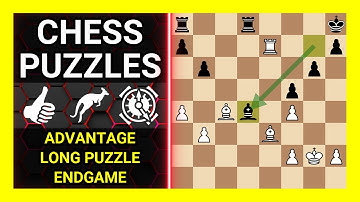 Chess Puzzles to Practice. Themes: Advantage, Long puzzle, Endgame. Learn Chess