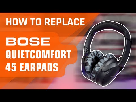 Bose QC45 Replacement Ear Pads by Wicked Cushions