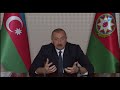 Prezident İlham Əliyev: "Nədir, siz istəyirsiniz Azərbaycan səhraya dönsün?"