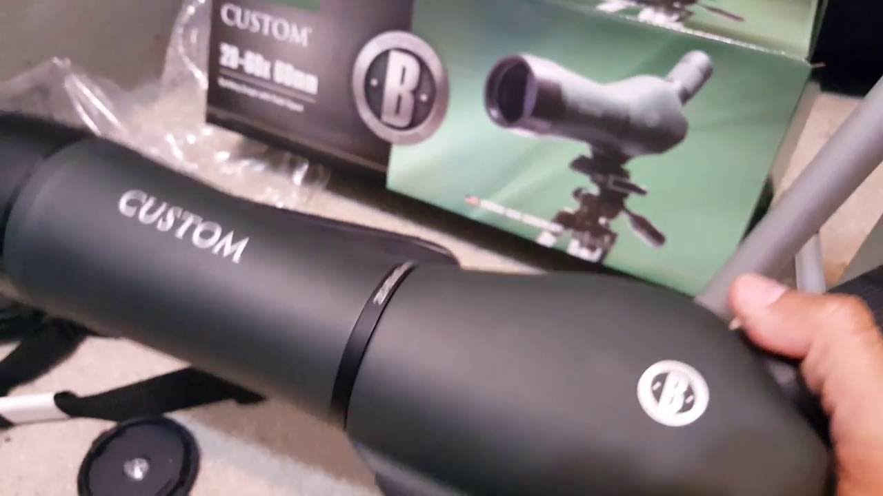 Bushnell Custom Series 2060x60 Spotting Scope Quick Review YouTube