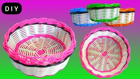 how to make baskets from rattan, diy wicker basket, storage basket, basket tutorial.