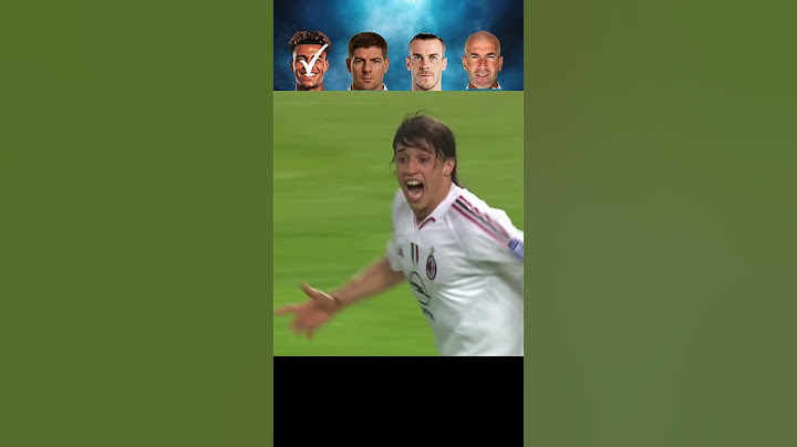 Best Goals In UCL Finals 💀
