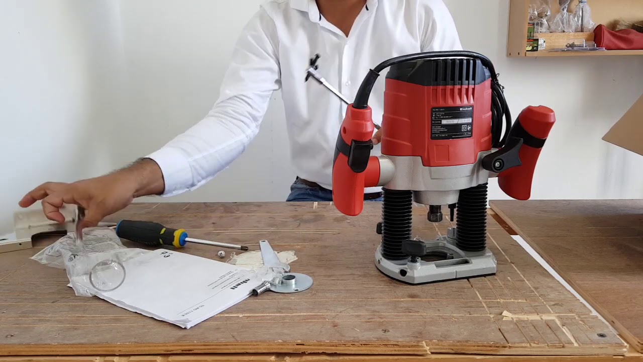 Unboxing en español - Fresadora Einhell TC-RO 1155 E 