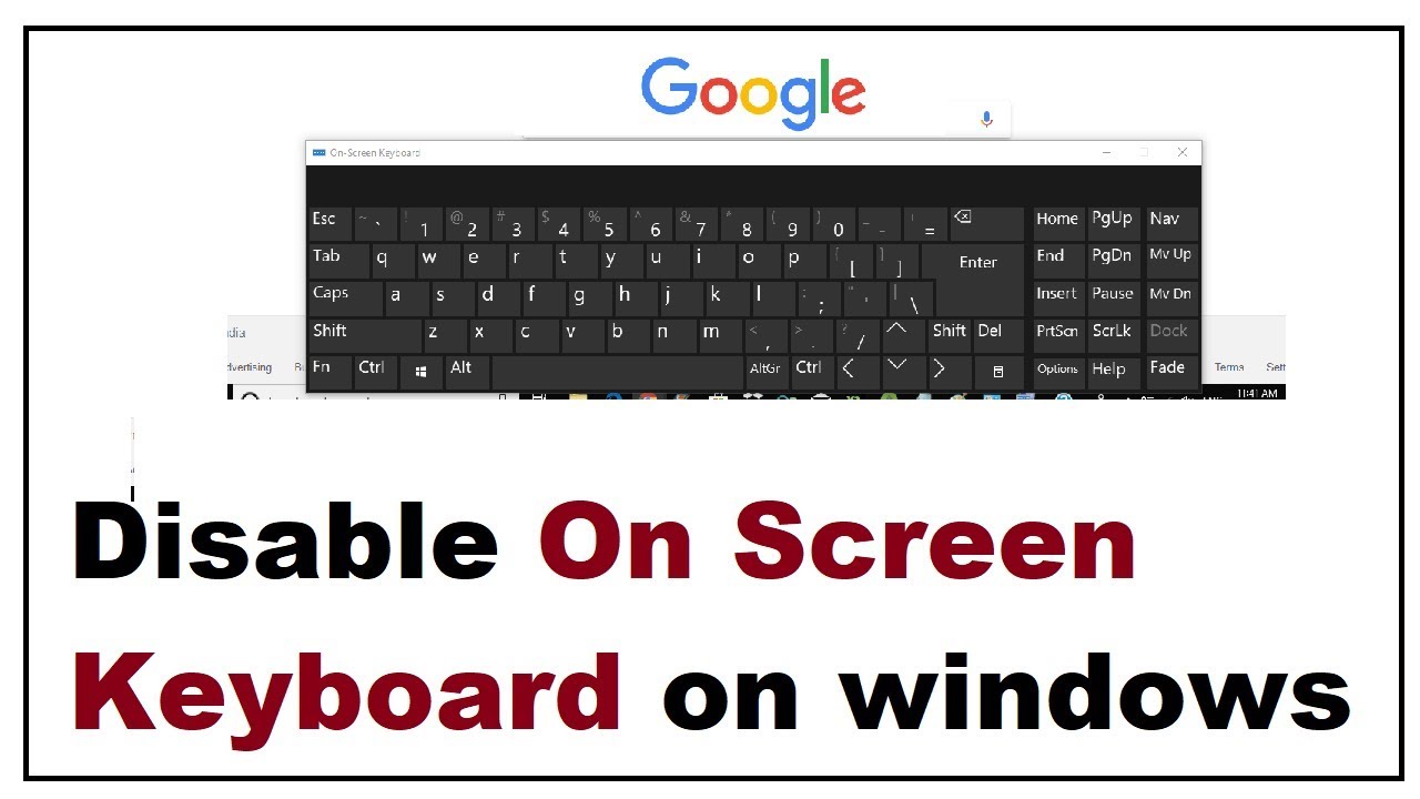 remove virtual keyboard windows 10 remove virtual keyboard windows 10