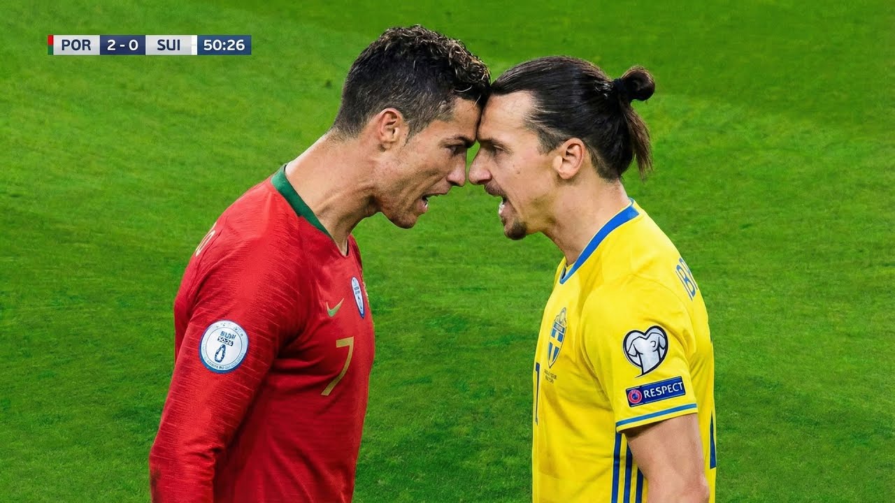♫ CRISTIANO RONALDO DESTROYING IBRAHIMOVIC (Portugal 3x2 Sweden)