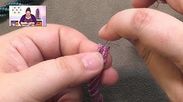 Stitches: Ending Herringbone and Spiral Herringbone Ropes