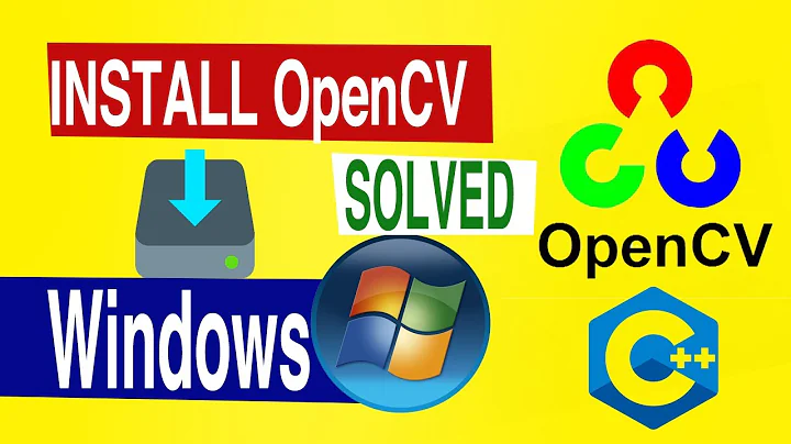Finally Solved Install OpenCV on windows and Configure it in your IDE.