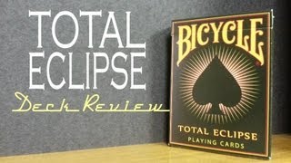 Deck Review: Total Eclipse Playing Cards by All Four Aces