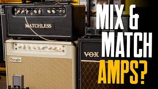 Matchless C30 & Mesa Cali Tweed Guitar Amps - Preamp, Power & Speakers Mash Up