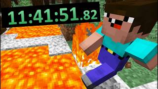 When The Worst Player Speedruns Minecraft...