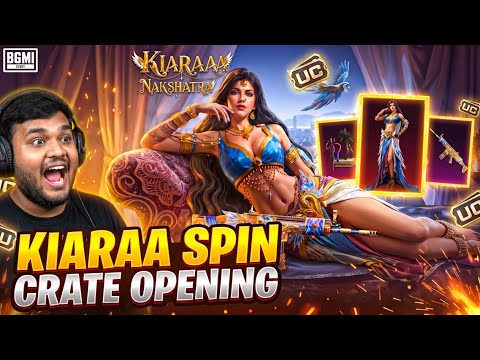 Kiara Crate Opening 🤌🤌🔥 BGMI New Event - Secret Tricks to get Kiara