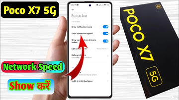 poco x7 5g network speed setting | poco x7 5g internet speed meter