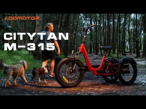 Addmotor New Trike is here! CITYTAN M-315 - video from Addmotor