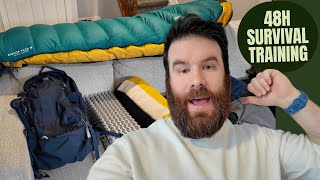 WINTER SURVIVAL PACK - everything I need for frigid winter camping!