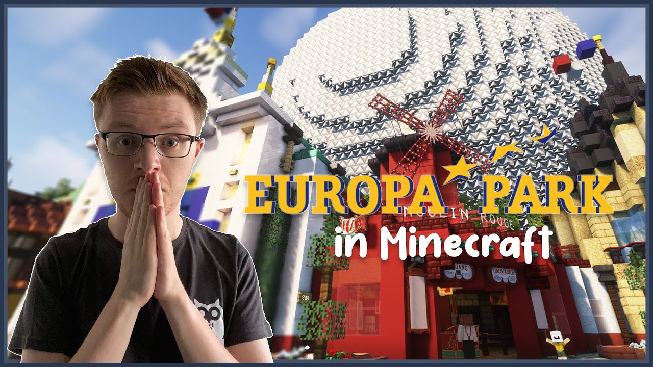 EuropaPark in Minecraft