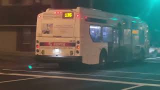 SEPTA 2019 New Flyer XDE40 #3214 On Route 135 to Coatesville at West Chester Transportation Center