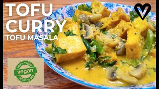 How To Make Tofu Curry | Tofu Masala | Vegan Recipes