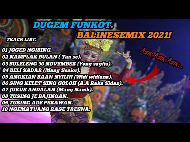 Dugem Funkot Balinese - Joged Ngibing Vs namplak bulan yan se - Dj Radityaaa class=