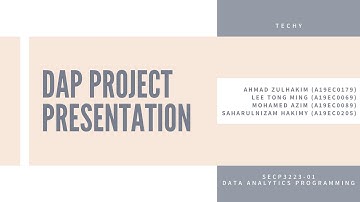 Data Analytics Programming | Project Presentation Video